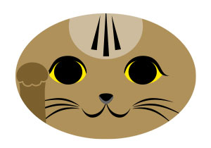 キジトラ キジ猫 ムギワラ猫 サビ猫 ハチワレ 猫 折り紙 ねこ cat 招き猫 正月 無料 pdf 印刷