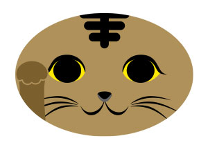 キジトラ キジ猫 ムギワラ猫 サビ猫 ハチワレ 猫 折り紙 ねこ cat 招き猫 正月 無料 pdf 印刷