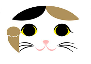三毛猫 ミケ 猫 折り紙 ねこ cat 招き猫 正月 無料 pdf 印刷