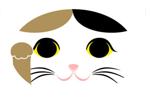 三毛猫 ミケ 猫 折り紙 ねこ cat 招き猫 正月 無料 pdf 印刷
