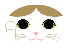 ハチワレ 茶白 キジ白 キジトラ クリーム白 クリームトラ 茶白トラ 猫 折り紙 ねこ cat 招き猫 正月 無料 pdf 印刷