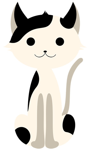 猫イラスト にゃん賀状 猫の年賀状 猫 イラスト 素材 フリー素材 無料