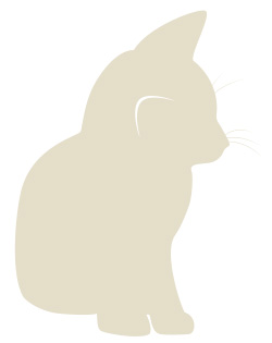 年賀状 にゃん賀状 猫の年賀状 シルエット 猫 イラスト 素材 フリー素材 無料