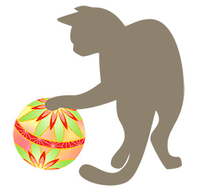 年賀状 にゃん賀状 猫の年賀状 シルエット 猫 イラスト 素材 フリー素材 無料