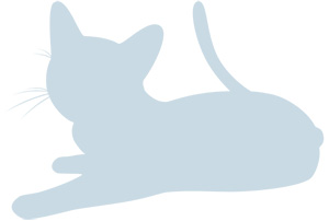 年賀状 にゃん賀状 猫の年賀状 シルエット 猫 イラスト 素材 フリー素材 無料