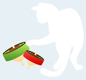 年賀状 にゃん賀状 猫の年賀状 シルエット 猫 イラスト 素材 フリー素材 無料